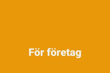 Lejongul bakgrund med vit text: För företag